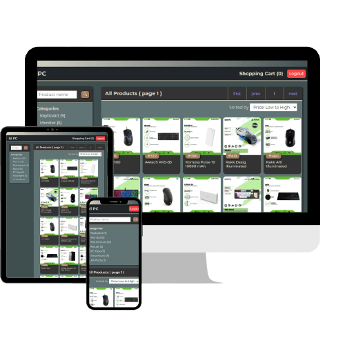 Izi PC - E-commerce